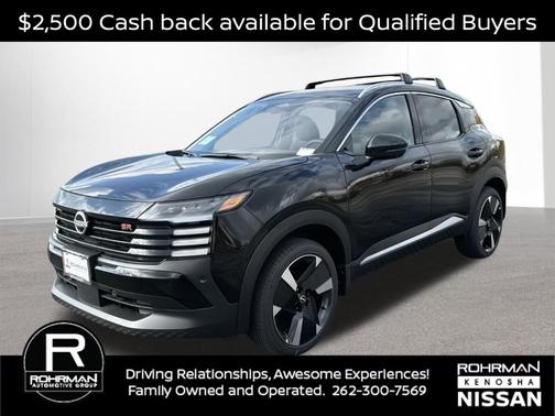 Super Black 2026 Nissan Kicks SR
