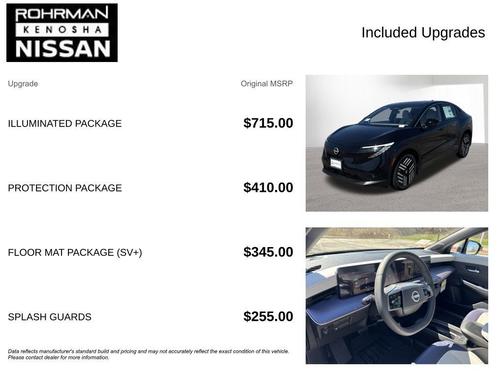 Black (P) 2026 Nissan Leaf SV+