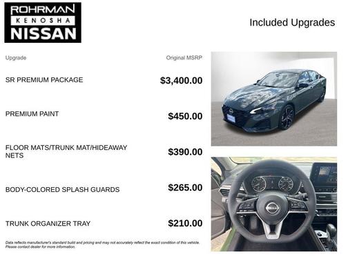 Green 2026 Nissan Altima SR