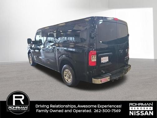 Super Black 2014 Nissan NV Passenger NV3500 HD SV V6/SV V8
