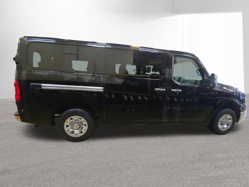 Super Black 2014 Nissan NV Passenger NV3500 HD SV V6/SV V8