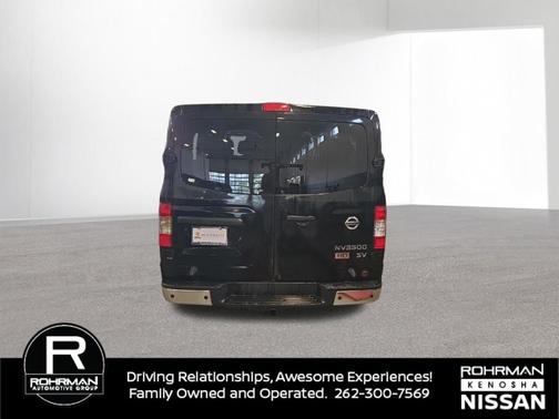 Super Black 2014 Nissan NV Passenger NV3500 HD SV V6/SV V8
