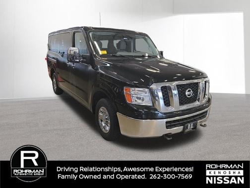 Super Black 2014 Nissan NV Passenger NV3500 HD SV V6/SV V8