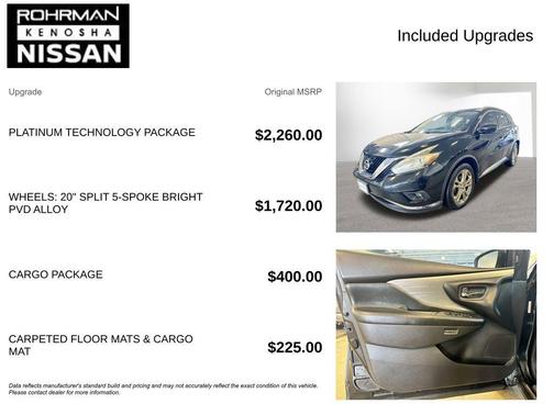 2016 Nissan Murano Platinum