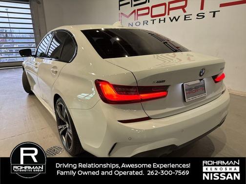 Alpine White 2021 BMW 330 i xDrive