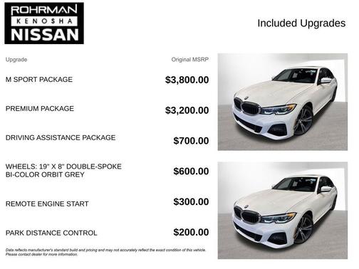 Alpine White 2021 BMW 330 i xDrive