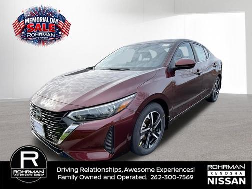 Rosewood Metallic 2025 Nissan Sentra SV