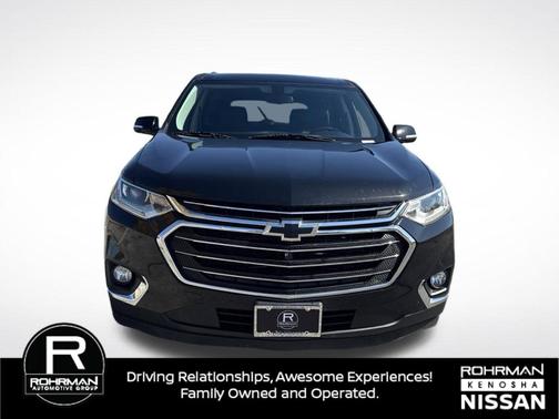 Mosaic Black Metallic 2019 Chevrolet Traverse LT Cloth