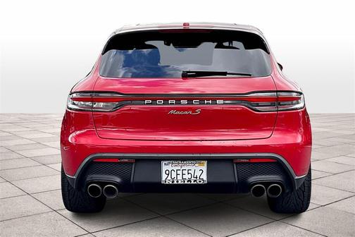 Carmine Red 2022 Porsche Macan Macan