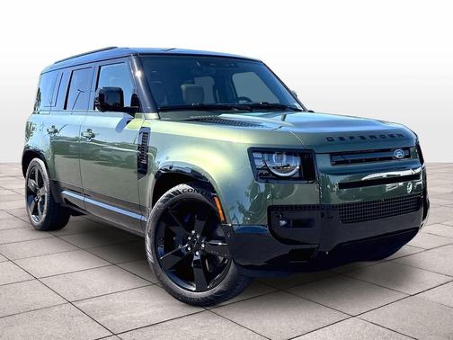 Woolstone Green Metallic 2026 Land Rover Defender P400 X-Dynamic SE