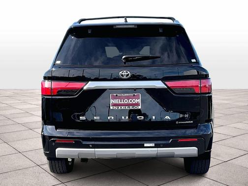 Midnight Black Metallic 2025 Toyota Sequoia Capstone