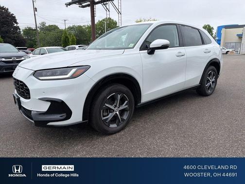 Platinum White Pearl 2024 Honda HR-V EX-L