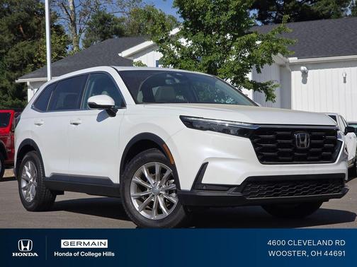 Platinum White Pearl 2024 Honda CR-V EX-L AWD