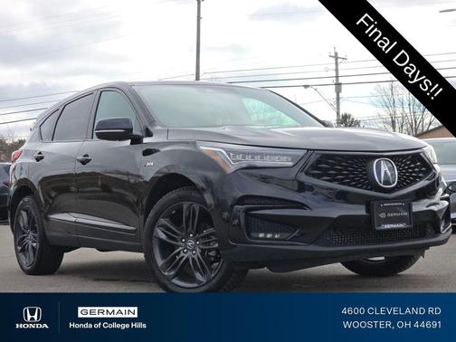 Majestic Black Pearl 2021 Acura RDX A-Spec
