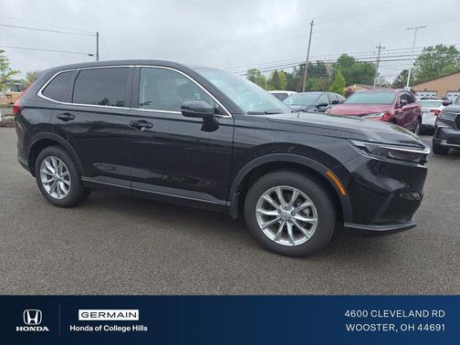 Crystal Black Pearl 2024 Honda CR-V EX AWD