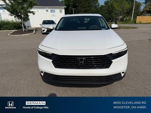 Platinum White Pearl 2023 Honda Accord EX