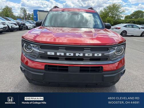 Hot Pepper Red Tinted Clearcoat 2022 Ford Bronco Sport Big Bend
