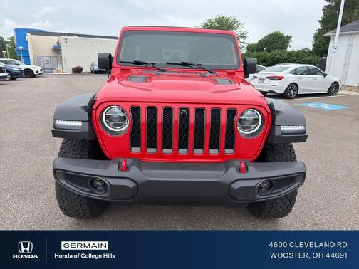 Firecracker Red Clearcoat 2021 Jeep Wrangler Unlimited Rubicon