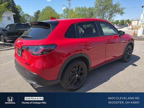 Milano Red 2025 Honda HR-V AWD Sport