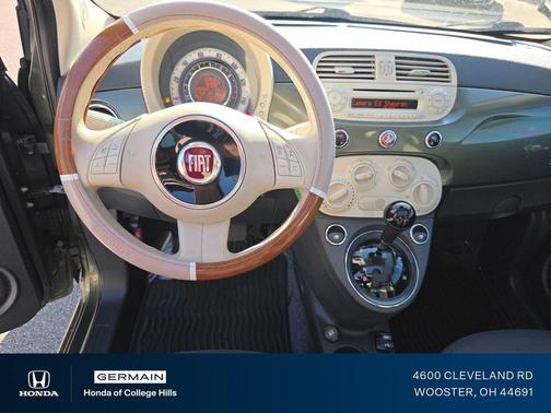 Verde Oliva (Olive Green) 2015 FIAT 500 Pop