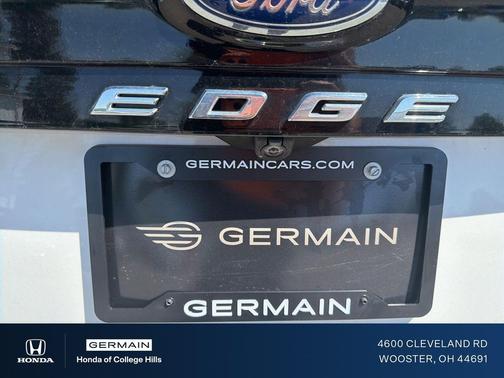 Star White Metallic Tri-Coat 2021 Ford Edge ST Line