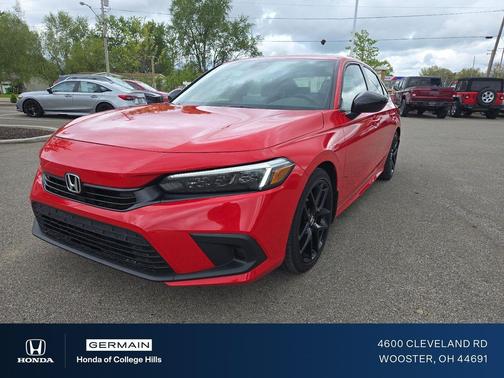 Rallye Red 2024 Honda Civic Sport