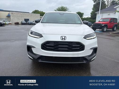 Platinum White Pearl 2025 Honda HR-V AWD Sport
