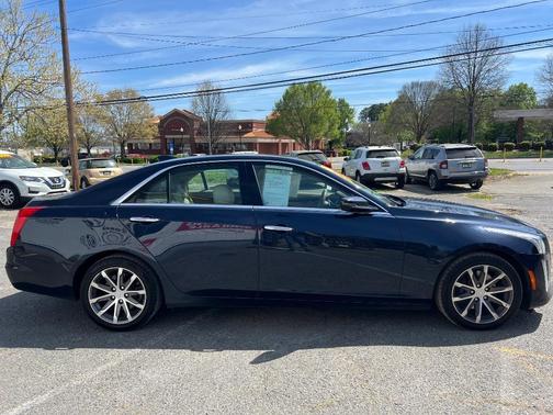Dark Adriatic Blue Metallic 2016 Cadillac CTS 2.0L Turbo Luxury