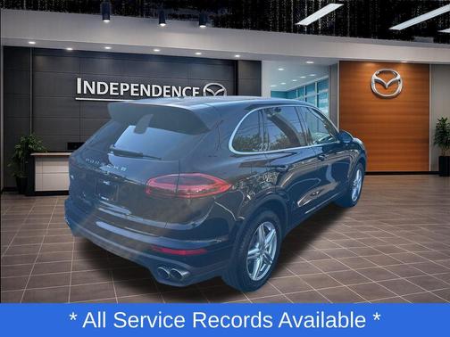 Black 2017 Porsche Cayenne S