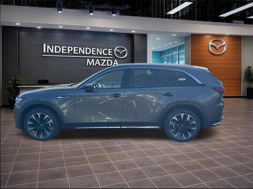 Machine Gray Metallic 2026 Mazda CX-90 PHEV Premium Plus
