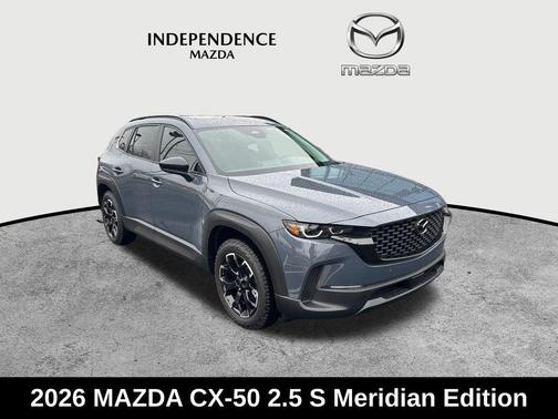 Polymetal Gray Metallic 2026 Mazda CX-50 2.5 S Meridian Edition