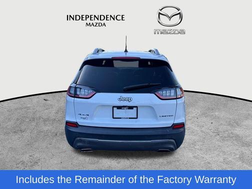 Bright White Clearcoat 2020 Jeep Cherokee Limited