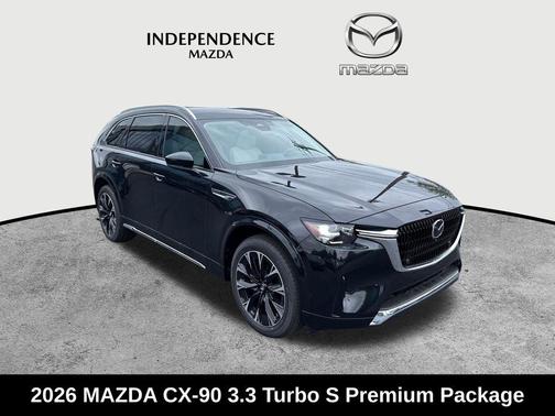 Jet Black Mica 2026 Mazda CX-90 3.3 Turbo S Premium Plus