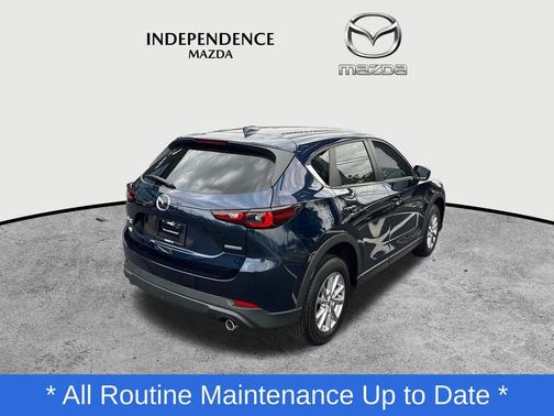 Deep Crystal Blue Mica 2023 Mazda CX-5 2.5 S Select Package