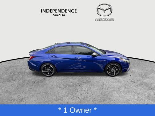 Intense Blue 2023 Hyundai ELANTRA N Line