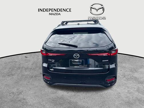 Jet Black Mica 2025 Mazda CX-70 CX-70