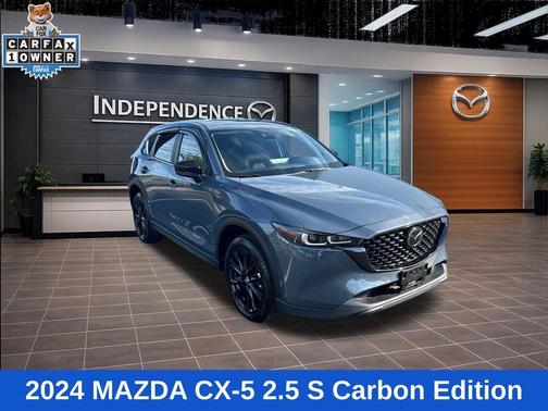 Polymetal Gray Metallic 2024 Mazda CX-5 Carbon Edition