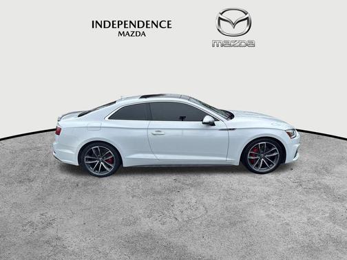 Glacier White Metallic 2018 Audi S5 3.0T Premium Plus