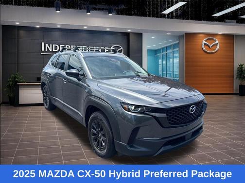 Machine Gray Metallic 2025 Mazda CX-50 Hybrid PREFERRED PACKAGE