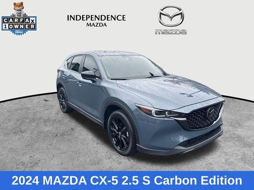 Polymetal Gray Metallic 2024 Mazda CX-5 2.5 S Carbon Edition