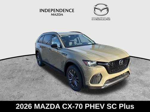 Zircon Sand Metallic 2026 Mazda CX-70 SCP