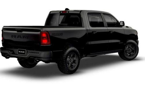 Diamond Black Crystal Pearlcoat 2026 RAM 1500 Warlock Crew Cab 4x4 5'7' Box