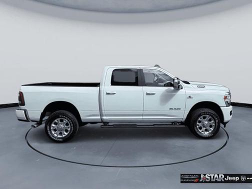 Bright White 2024 RAM 2500 Laramie Crew Cab 4x4 6'4' Box