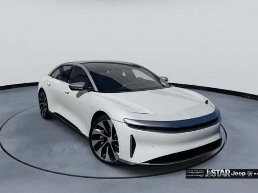 Stellar White 2022 Lucid Air Grand Touring