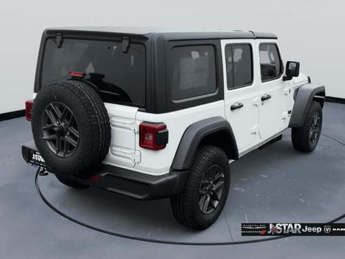 Bright White Clearcoat 2026 Jeep Wrangler Sport S