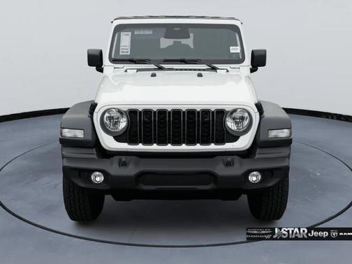 Bright White Clearcoat 2026 Jeep Wrangler Sport S