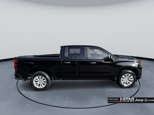 Black 2023 Chevrolet Silverado 1500 Custom