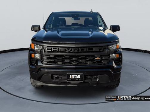 Black 2023 Chevrolet Silverado 1500 Custom