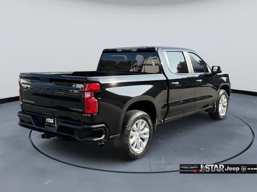 Black 2023 Chevrolet Silverado 1500 Custom