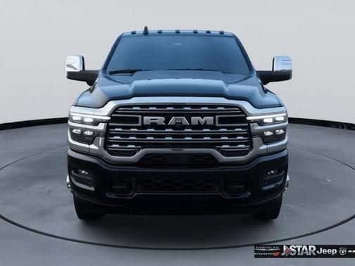 Diamond Black Crystal Pearlcoat 2026 RAM 3500 Limited Mega Cab 4x4 6'4' Box